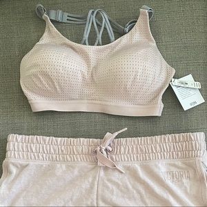 Victoria Secrets Sport shorts and bra BRAND NEW